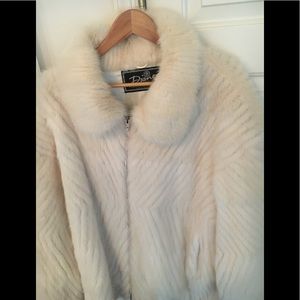 Diane White mink fur